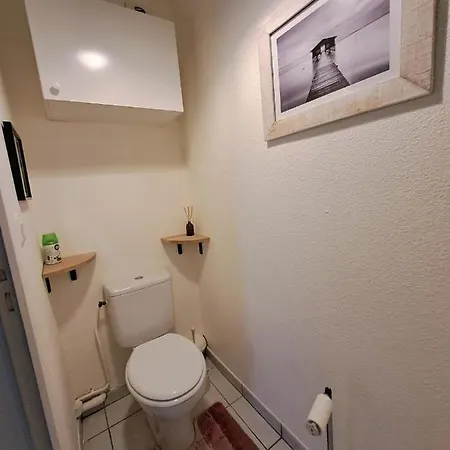 Apartment Au Calme, Centre Ville, Draps, Wifi